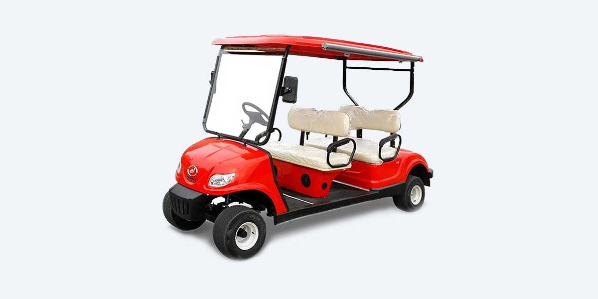 Electric Golf Cart LANGQING LQY047 4 seater Video Review