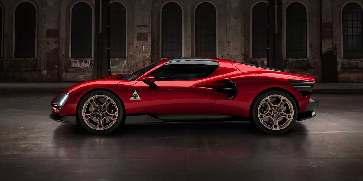 Alfa Romeo 33 Stradale Electric exterior