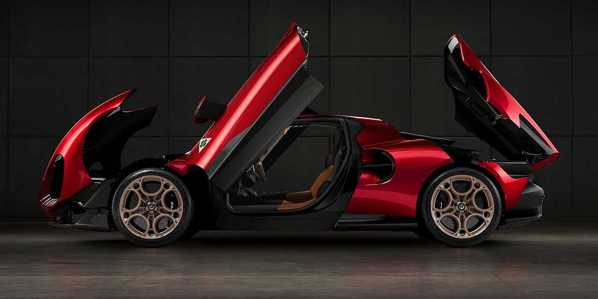 Alfa Romeo 33 Stradale Electric overview