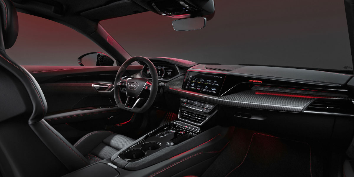 Audi e tron GT RS 2024 interior