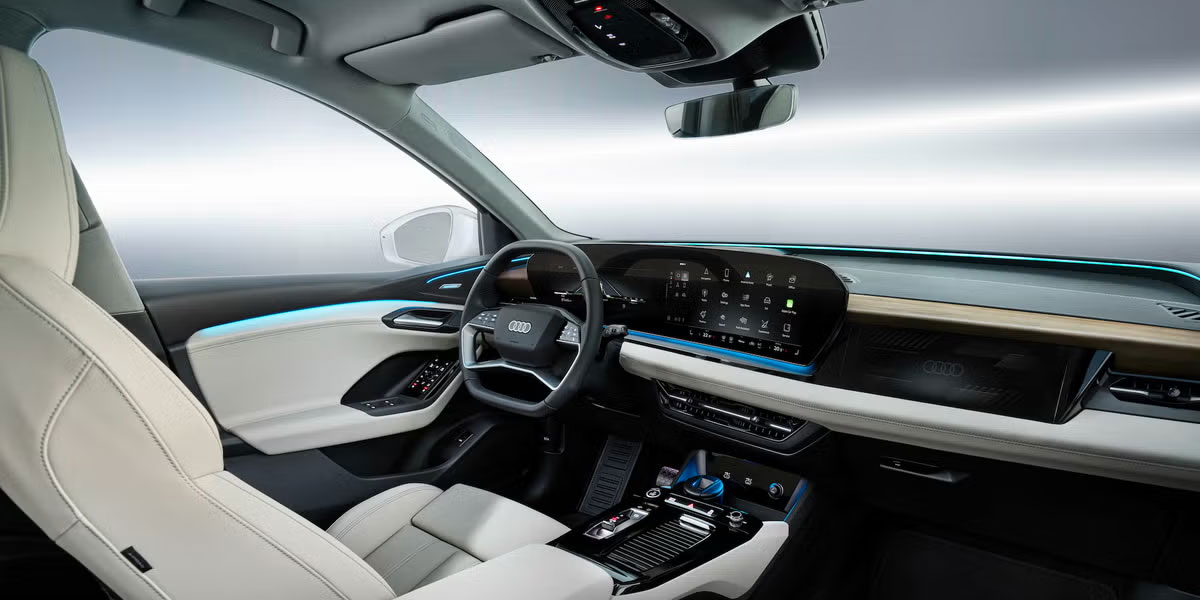 Audi Q4 e tron 2025 inside