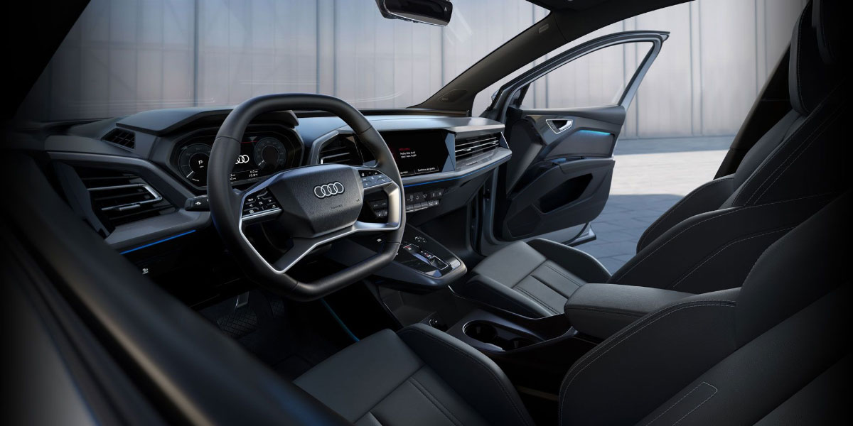 Audi Q4 e tron Sportback 2025 interior