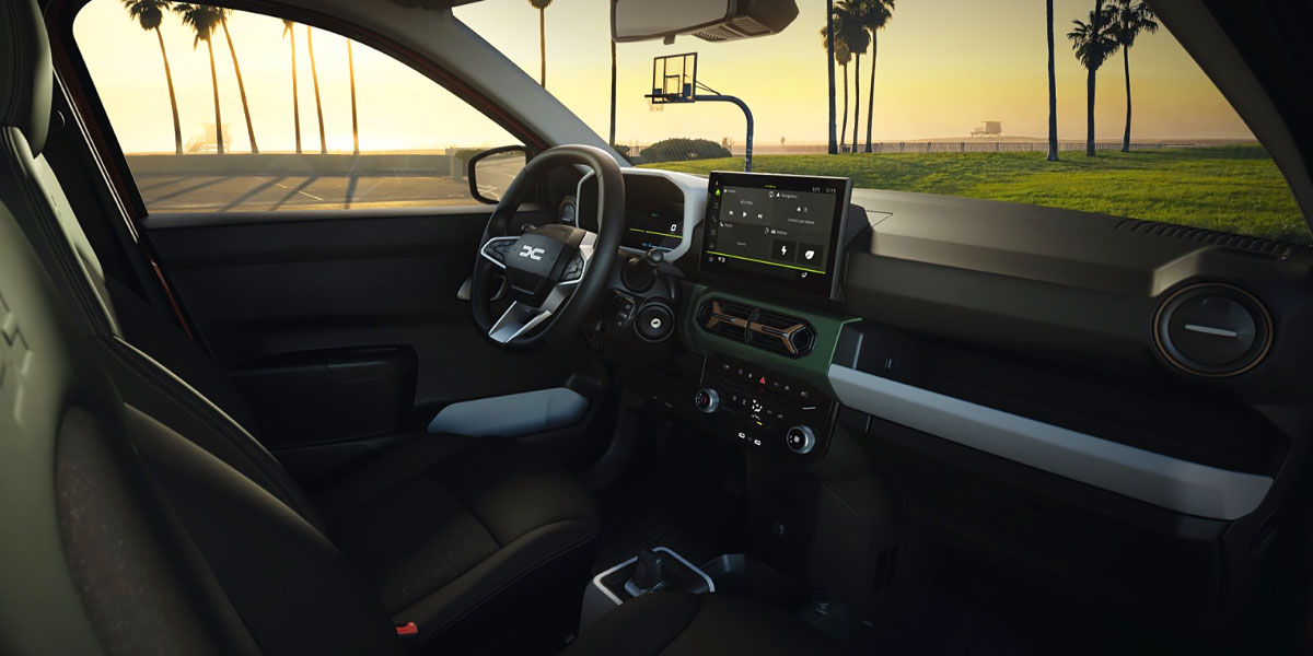 Dacia Spring Electric 65 interior