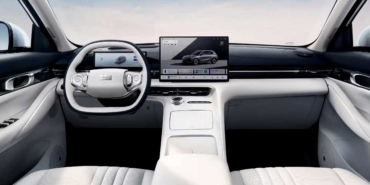 Geely EX5 interior