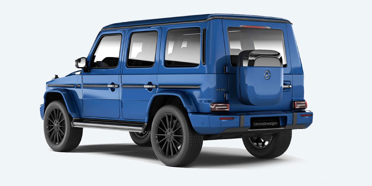 Mercedes Type G 580 with EQ Technology overview