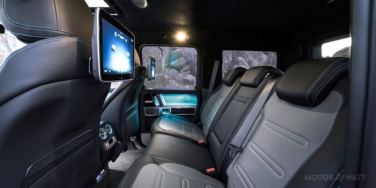 Mercedes Type G 580 with EQ Technology inside