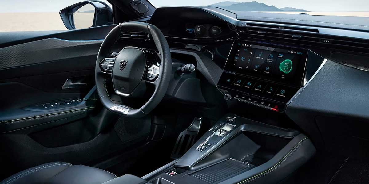 Peugeot e 408 interior