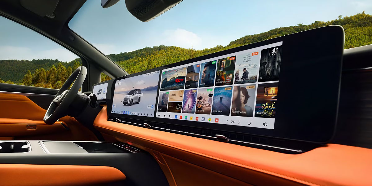 Buick Electra Encasa interior cockpit view
