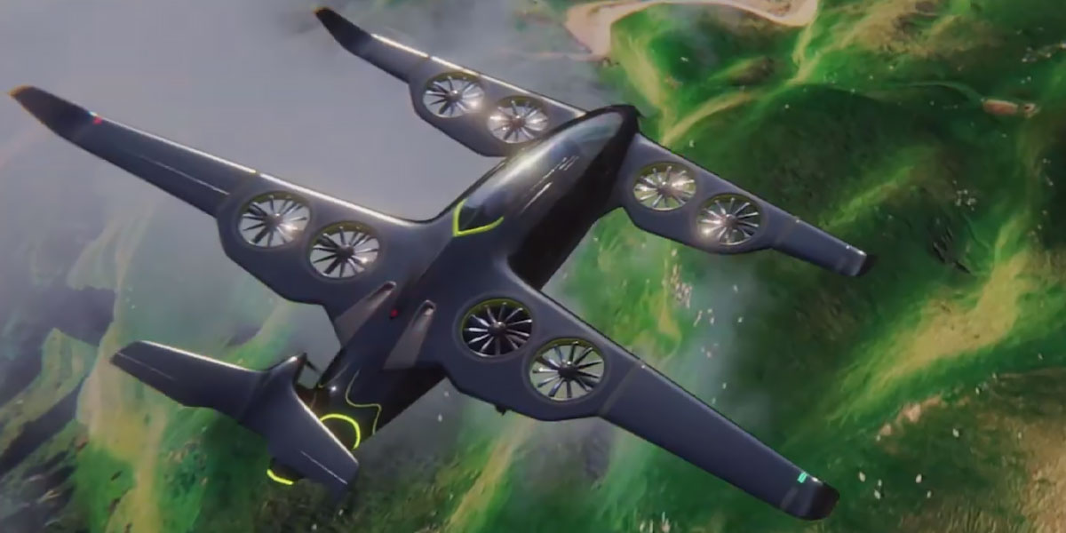 ATEA Hybrid Electric VTOL Video Overview