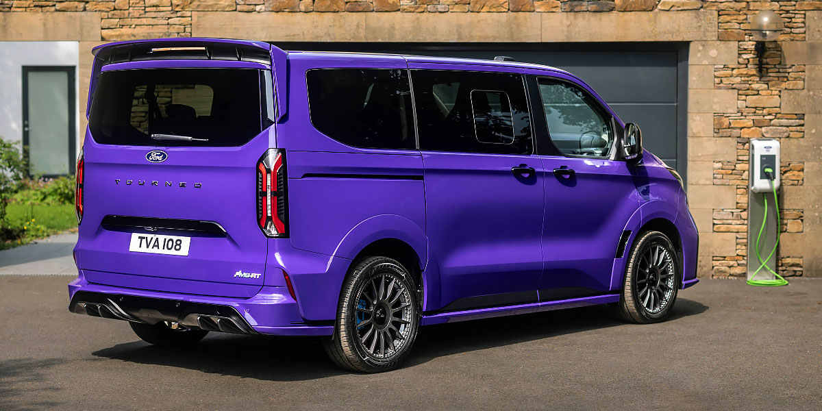 Ford E Tourneo Custom electric charging