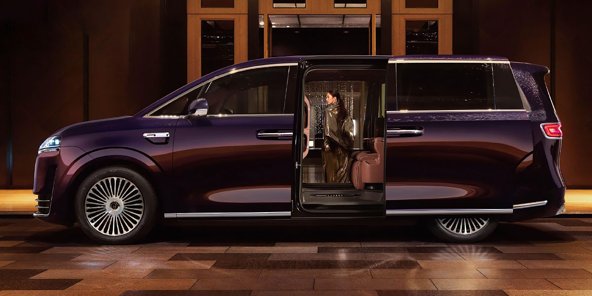 Luxeed V9 exterior design view