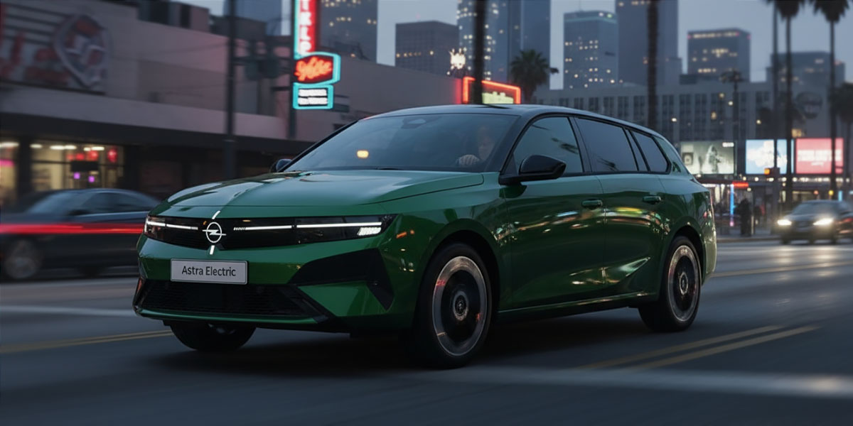 Opel Astra Sports Tourer Electric Video Overview