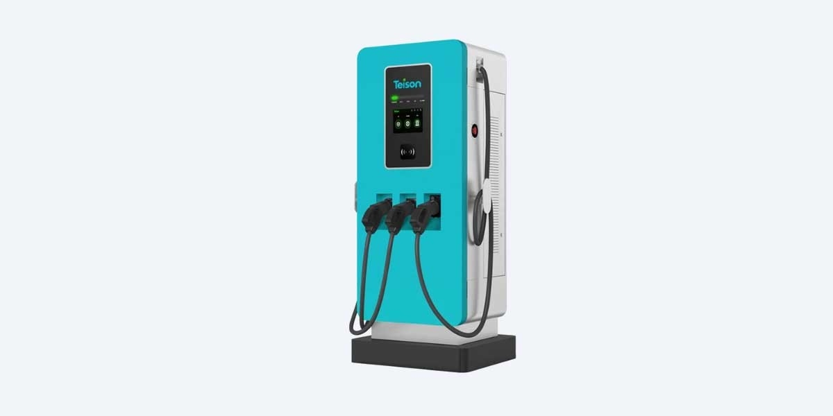 Charging Station TELSON DC EV Fast Charger Station 90 kW Video Review