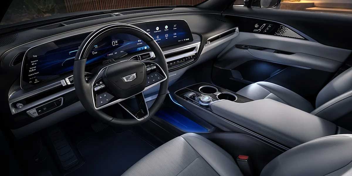  Cadillac Lyriq AWD interior