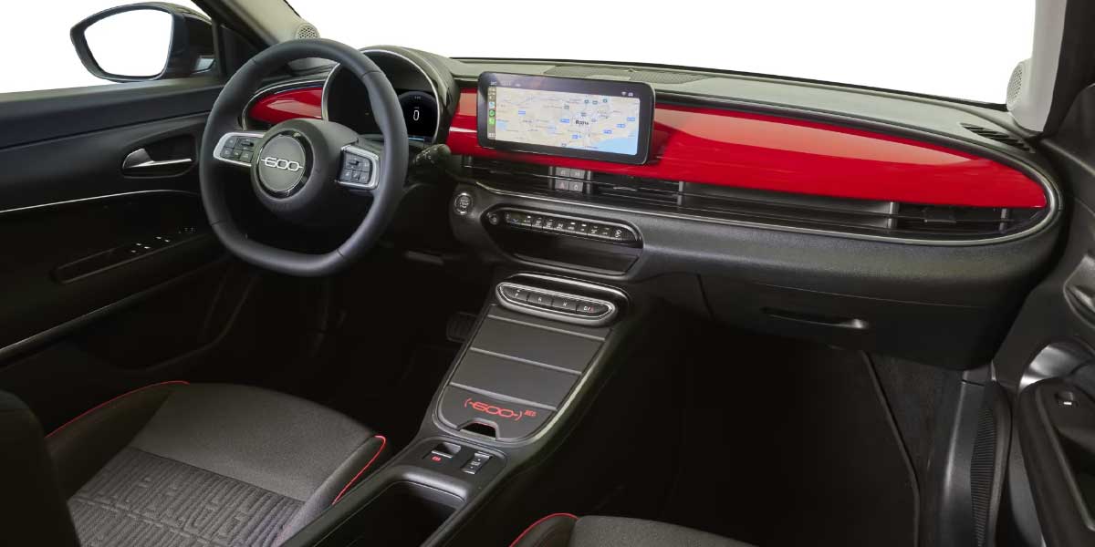 FIAT 600e interior