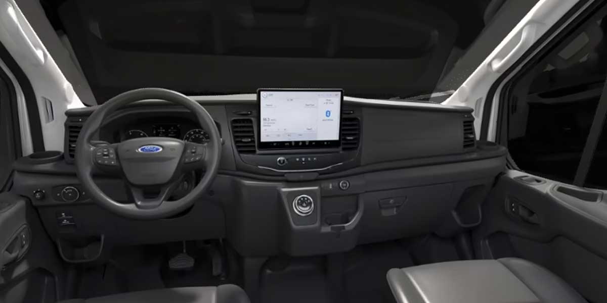 Ford E Transit Cutaway interior