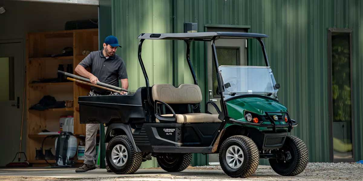Golf Cart Cushman HAULER PRO review