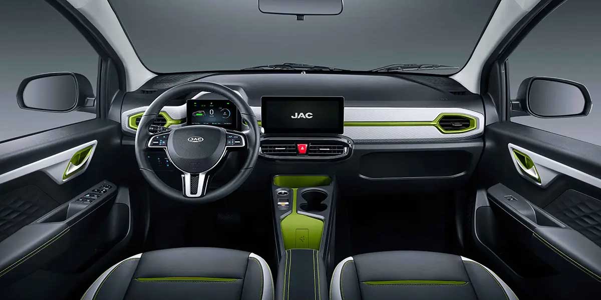 JAC E10X interior