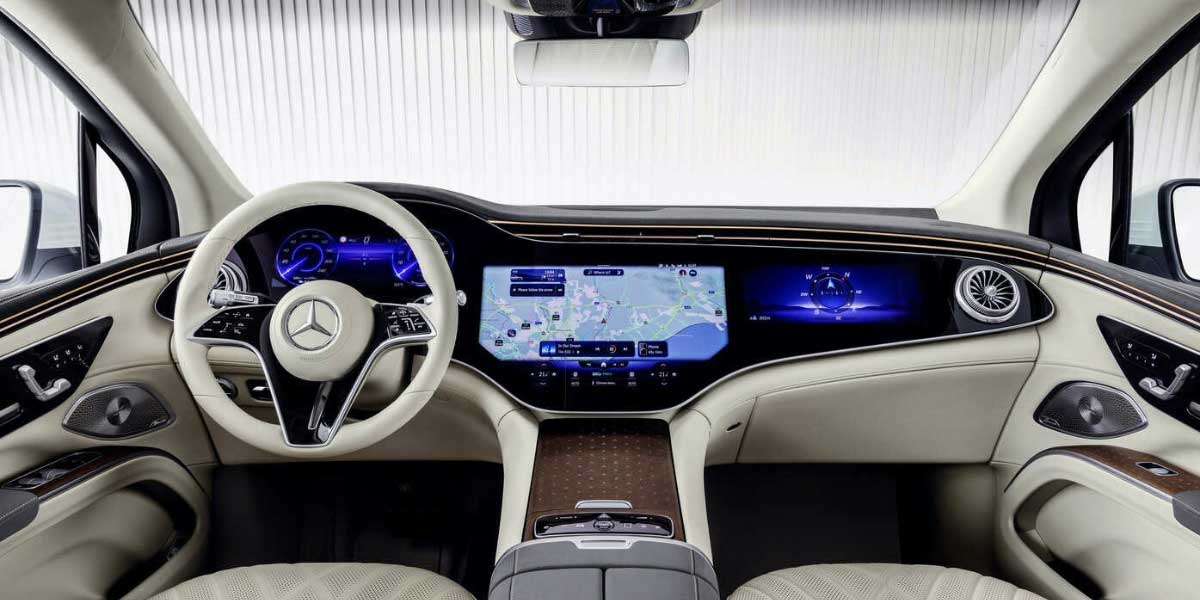 Mercedes EQS SUV 450+-interior