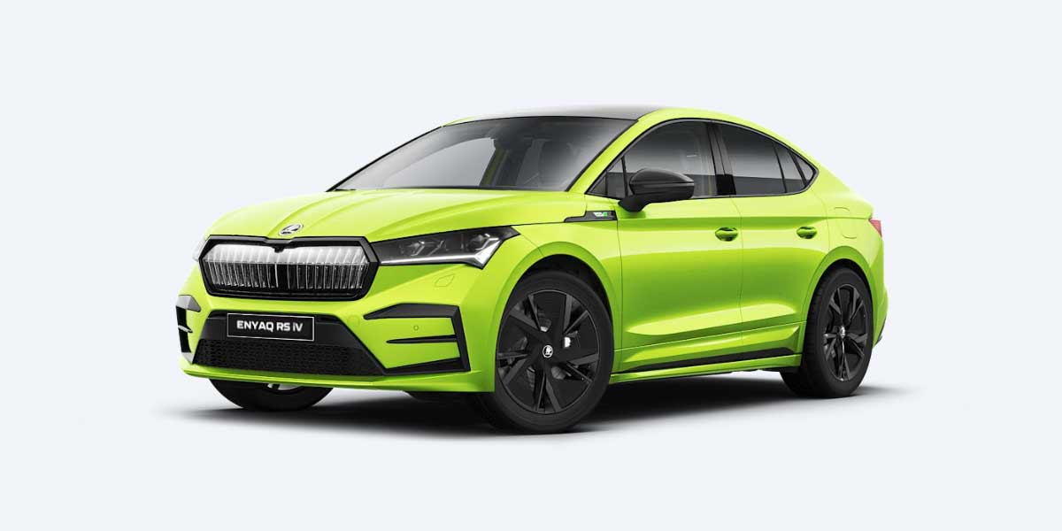 This is the fully-electric Skoda Enyaq iV SUV