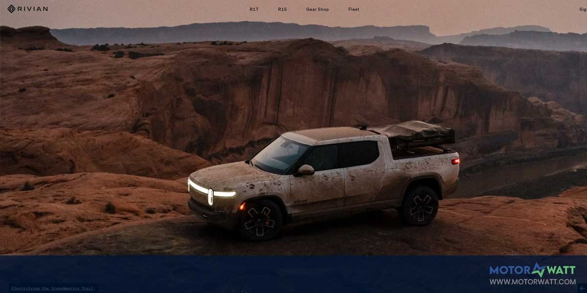 EV MANUFACTURER SITE RIVIAN