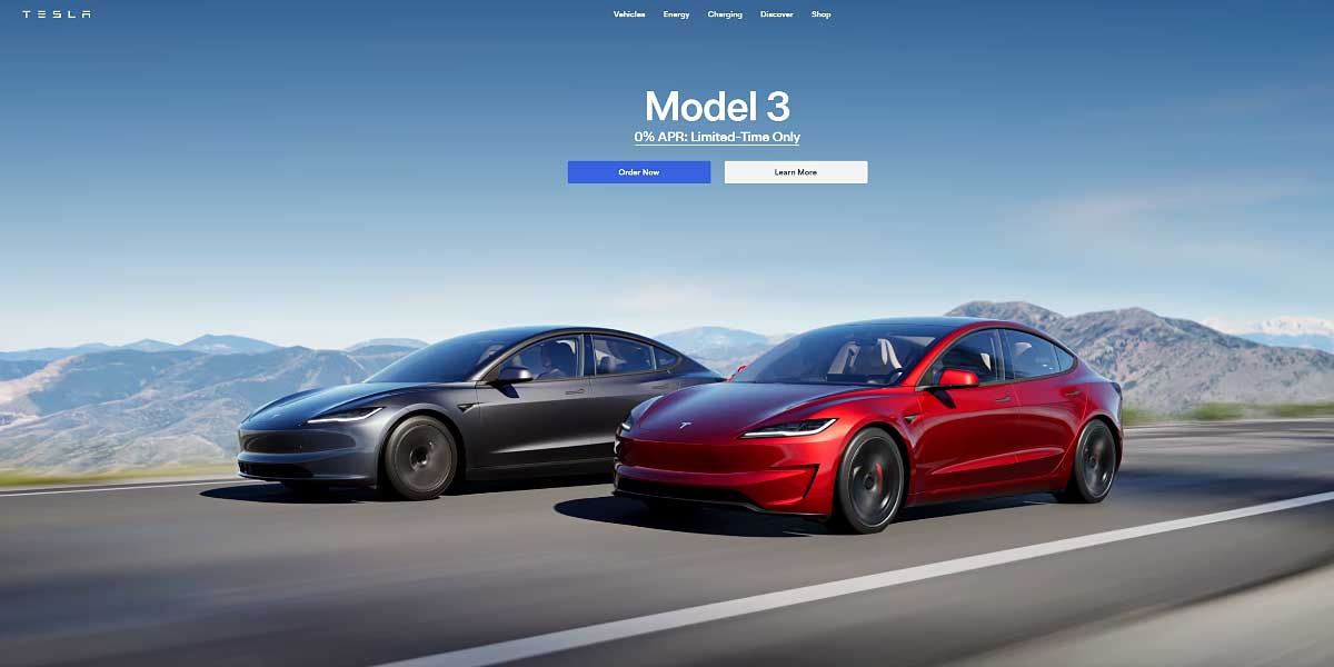 site EV MANUFACTURER SITE TESLA