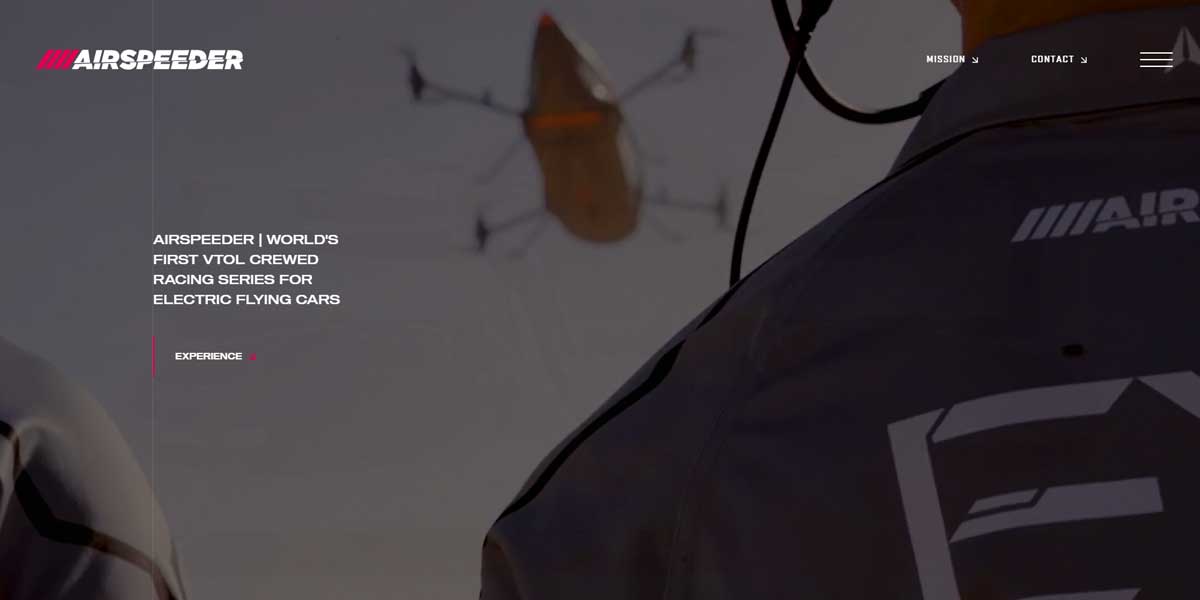 site Airspeeder