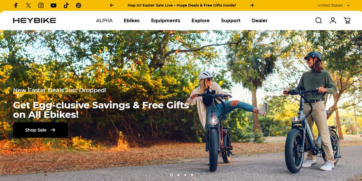 site HEYBIKE