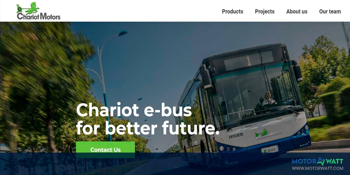 EV MANUFACTURER SITE Chariot Motors