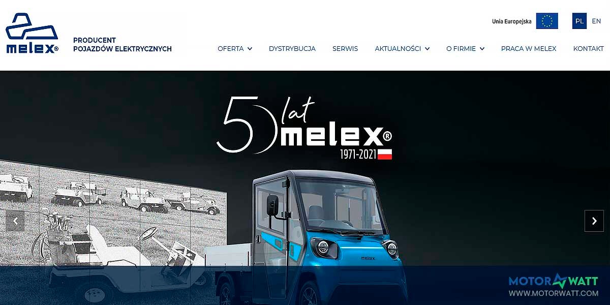 EV MANUFACTURER SITE Melex