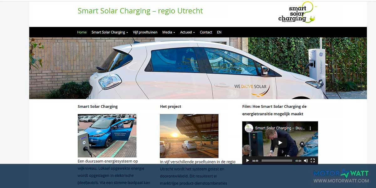 EV MANUFACTURER SITE Smart Solar Charging