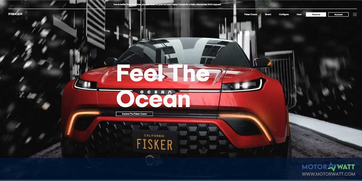 EV MANUFACTURER SITE Fisker