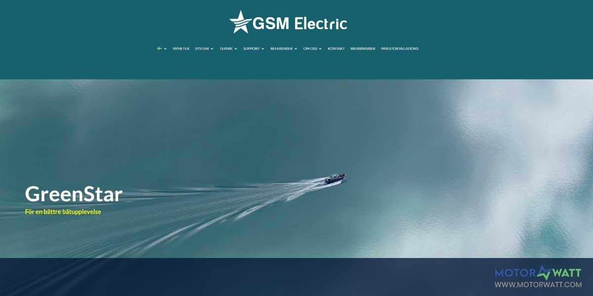 EV MANUFACTURER SITE GreenStar Marine